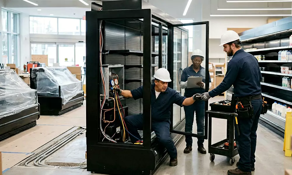 Commercial Refrigeration Installation in Dorchester Center, MA