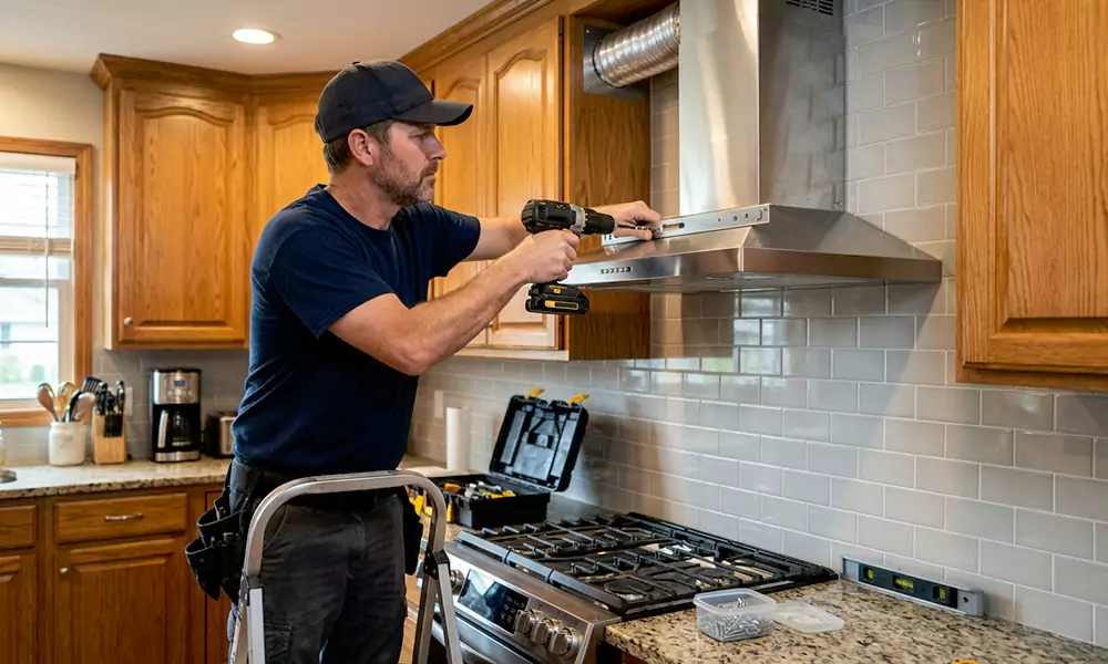 Range Hood Installation in Dorchester Center, MA