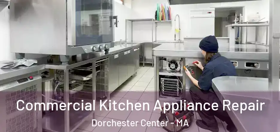 Commercial Kitchen Appliance Repair Dorchester Center - MA